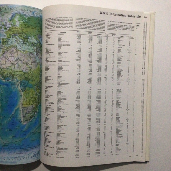 Atlas of the World by Rand McNally Maps Hardcover Book - Picture 9 of 11